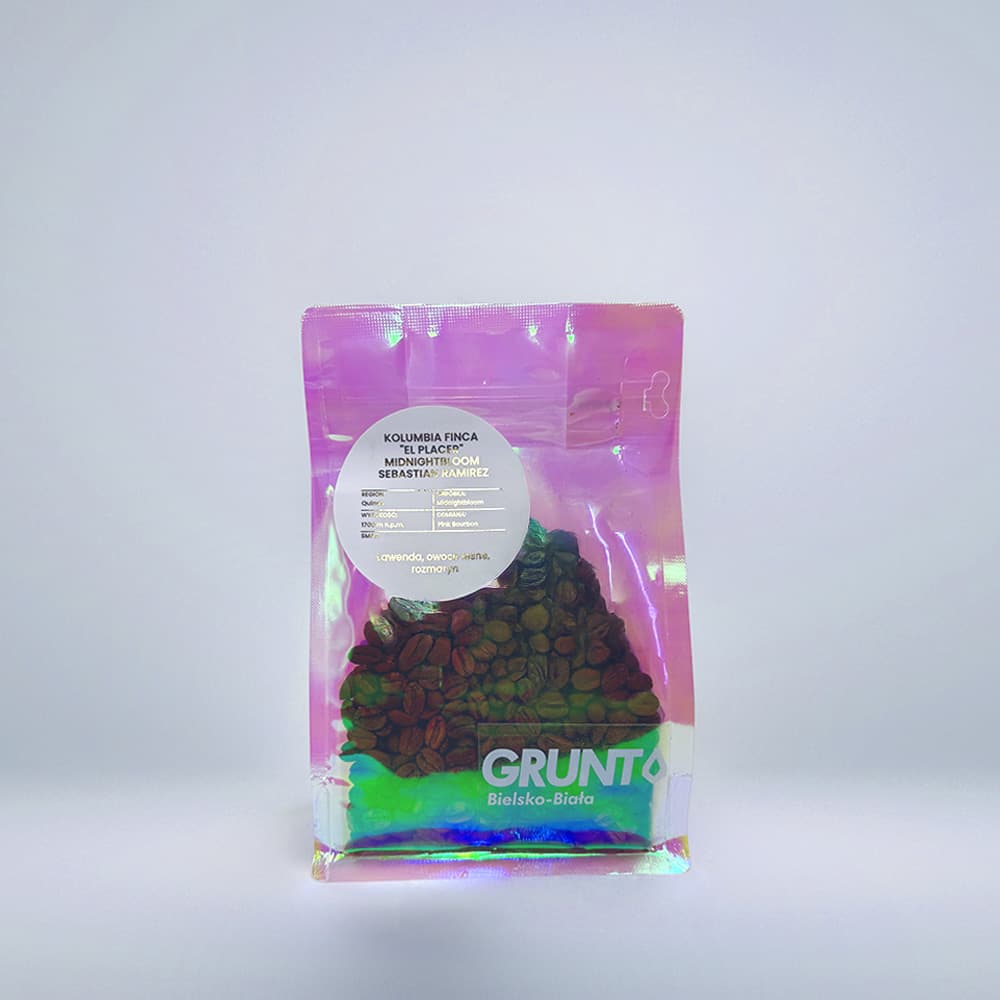 Kolumbia Sebastian Ramirez “Midnight Bloom” Pink Bourbon - kawa od Palarnia Grunt, Kolumbia