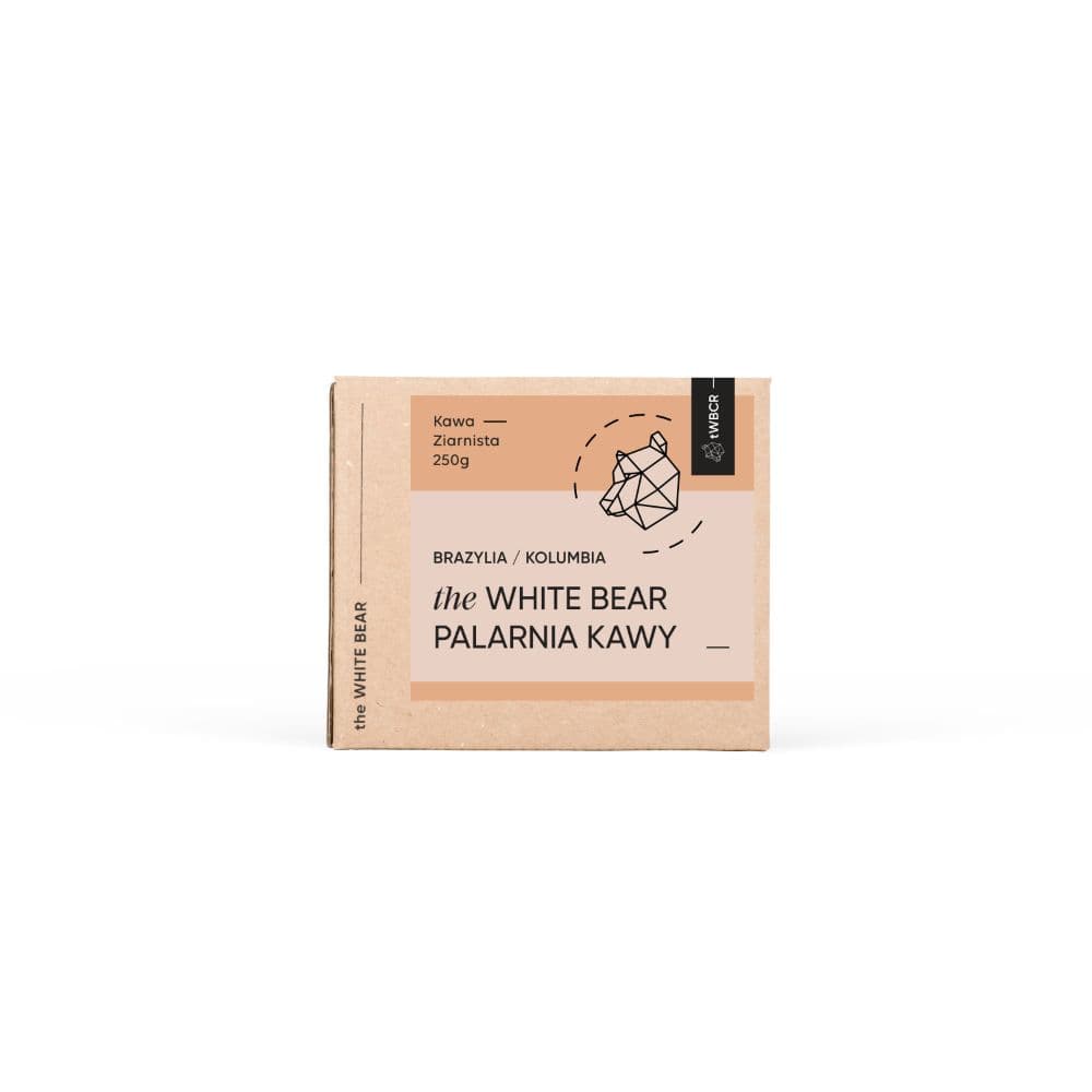 Brazylia / Kolumbia świeżo palona - kawa od The White Bear Coffee, Brazylia