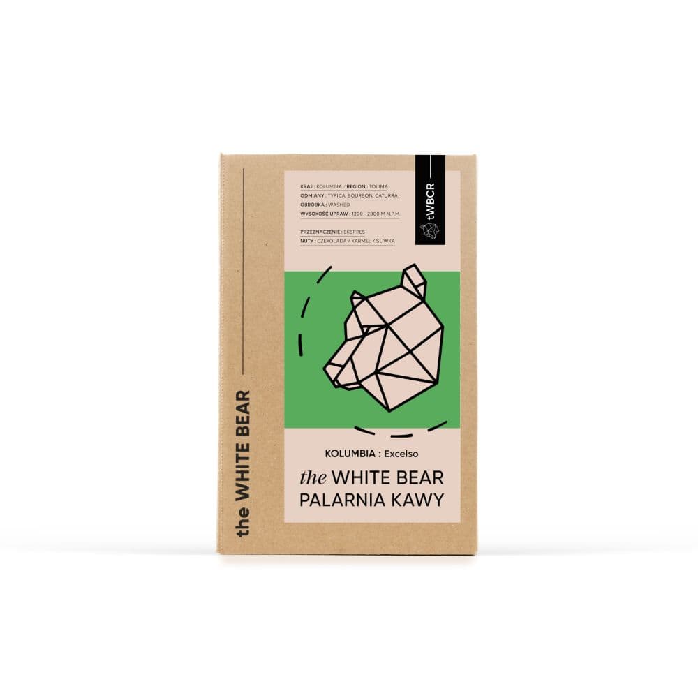 Kolumbia Excelso świeżo palona - kawa od The White Bear Coffee, Kolumbia