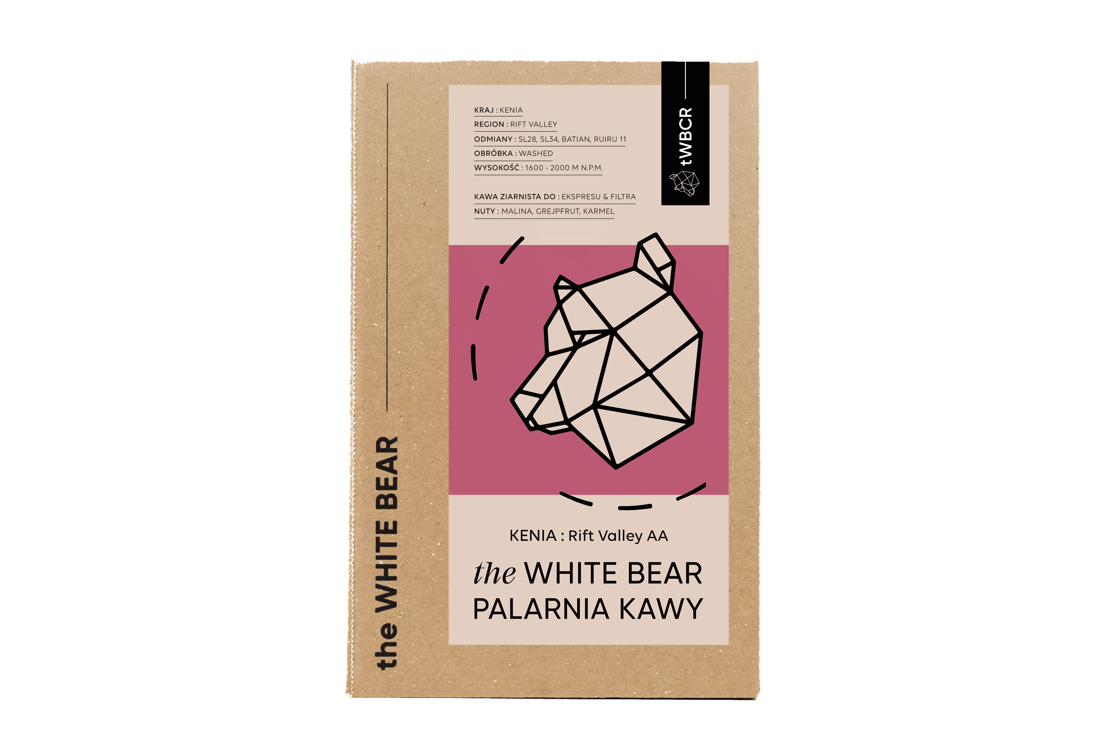 Kenia Rift Valley świeżo palona - kawa od The White Bear Coffee, Kenia