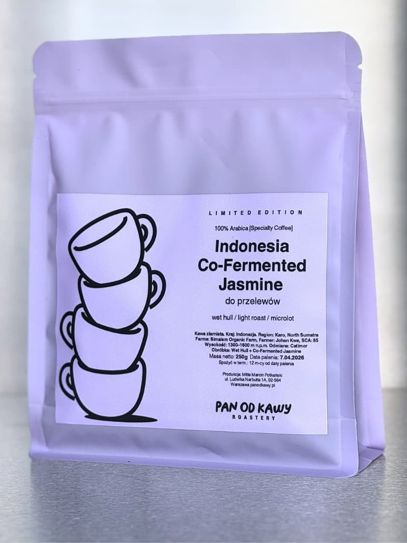 Indonezja Jasmin Co-Fermented - kawa od Pan od Kawy, Indonezja