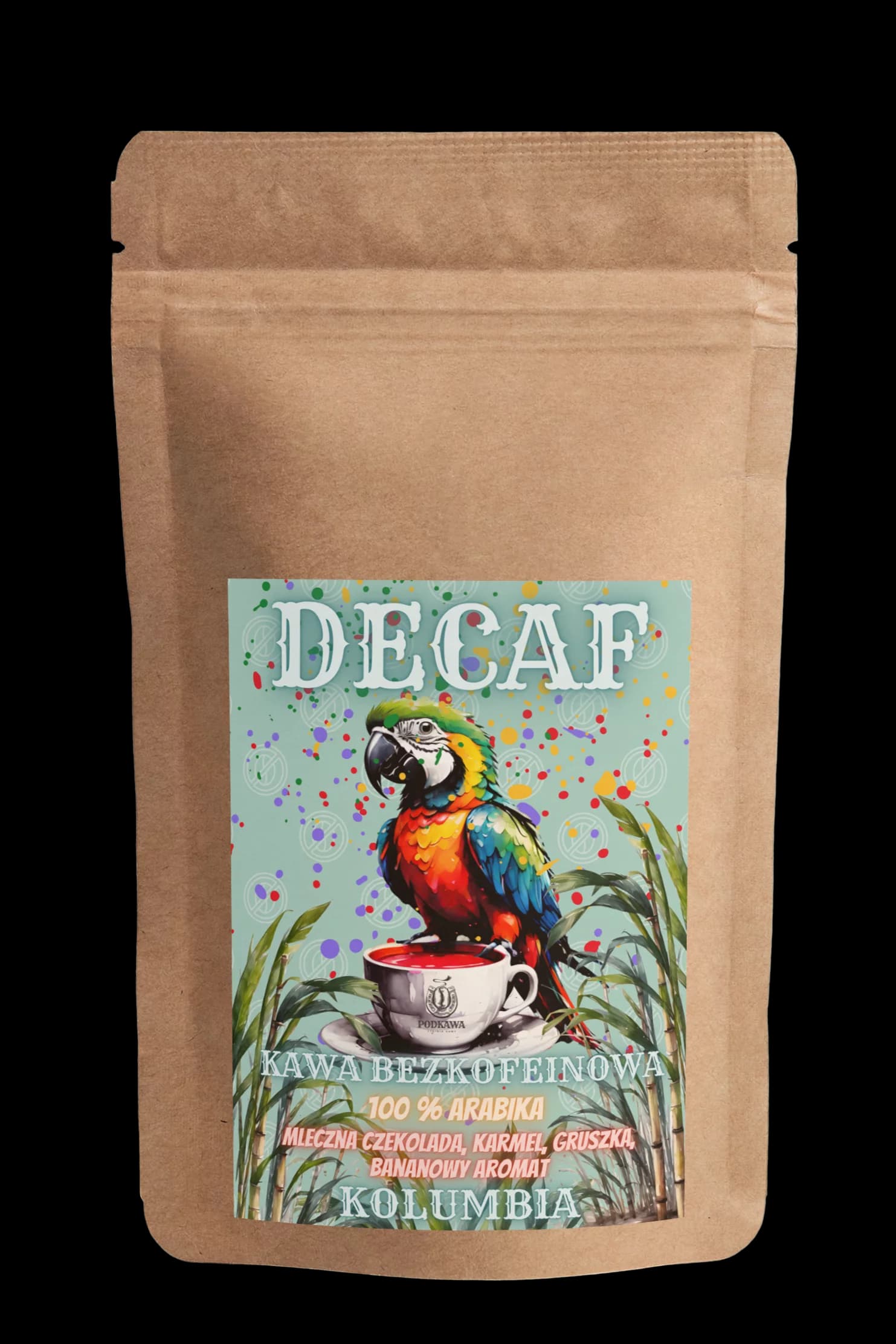 DECAF Kolumbia - kawa od Podkawa, Kolumbia