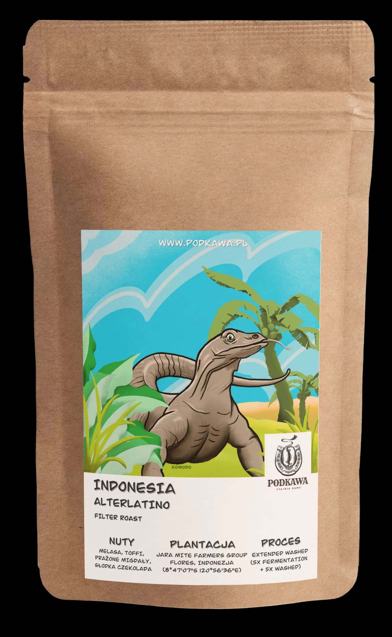 Indonesia Flores Beiposo ALTERLATINO Extended Roast - kawa od Podkawa, Brazylia