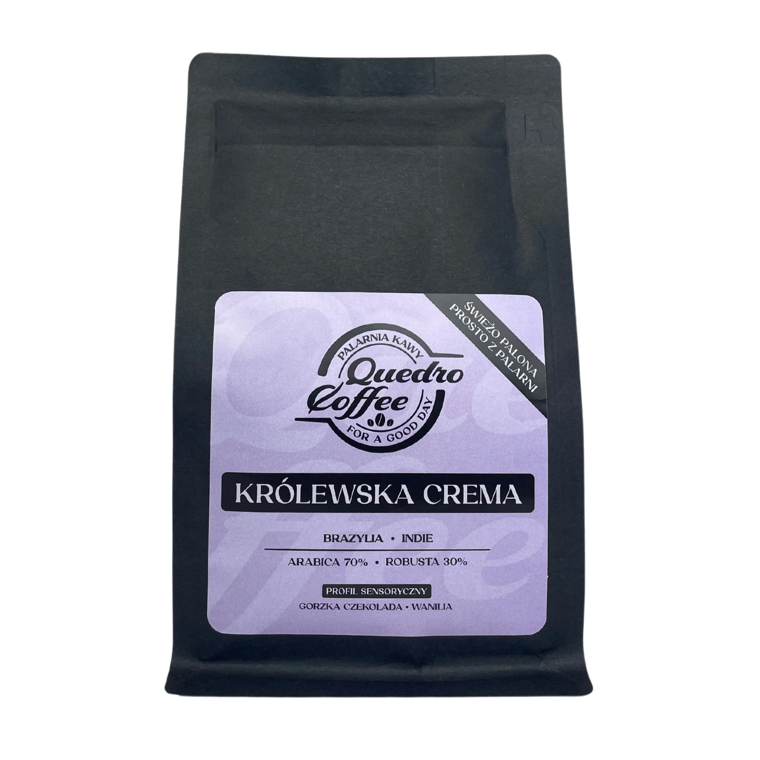 Królewska Crema - kawa od Quedro Coffee, Brazylia