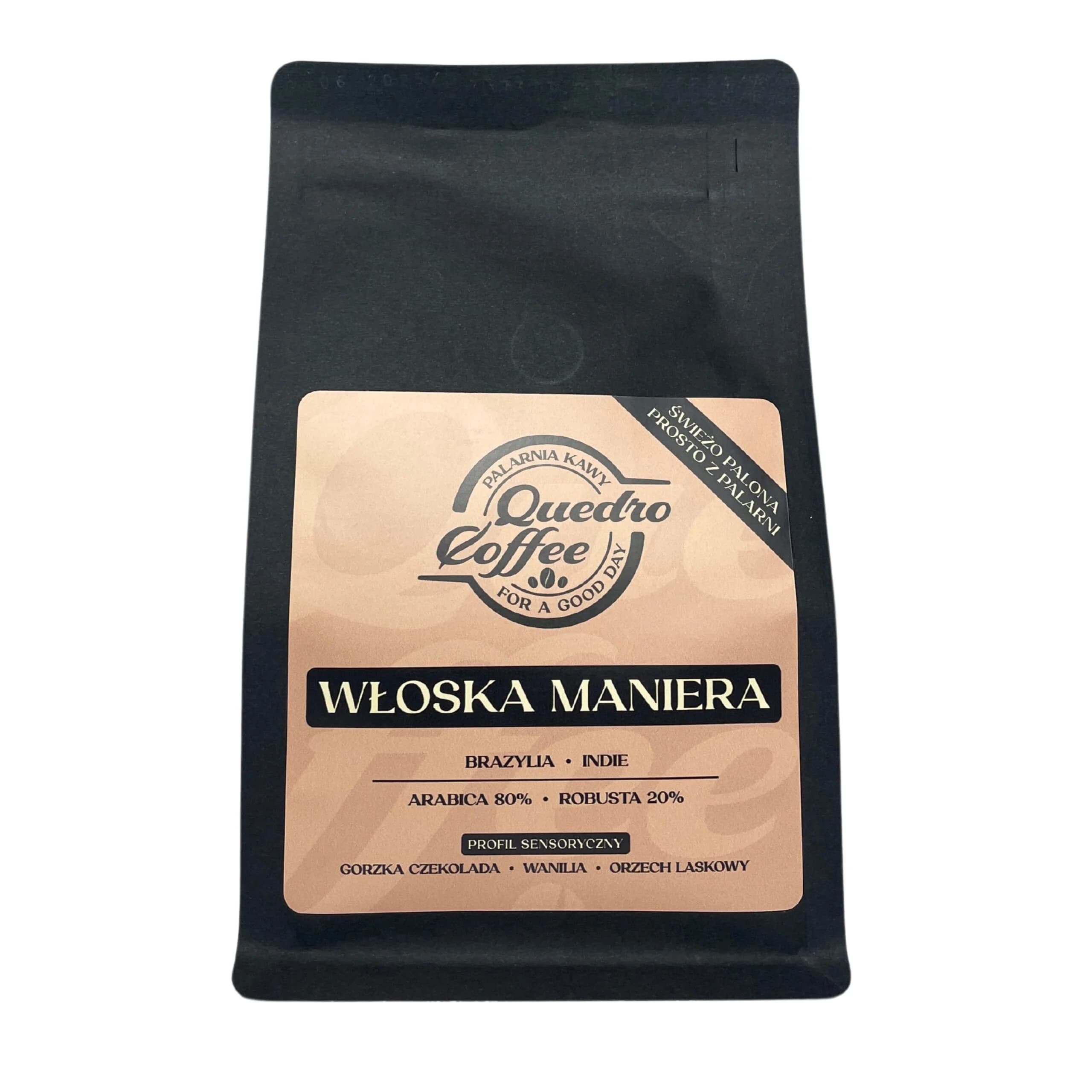 Włoska Maniera - kawa od Quedro Coffee, Brazylia