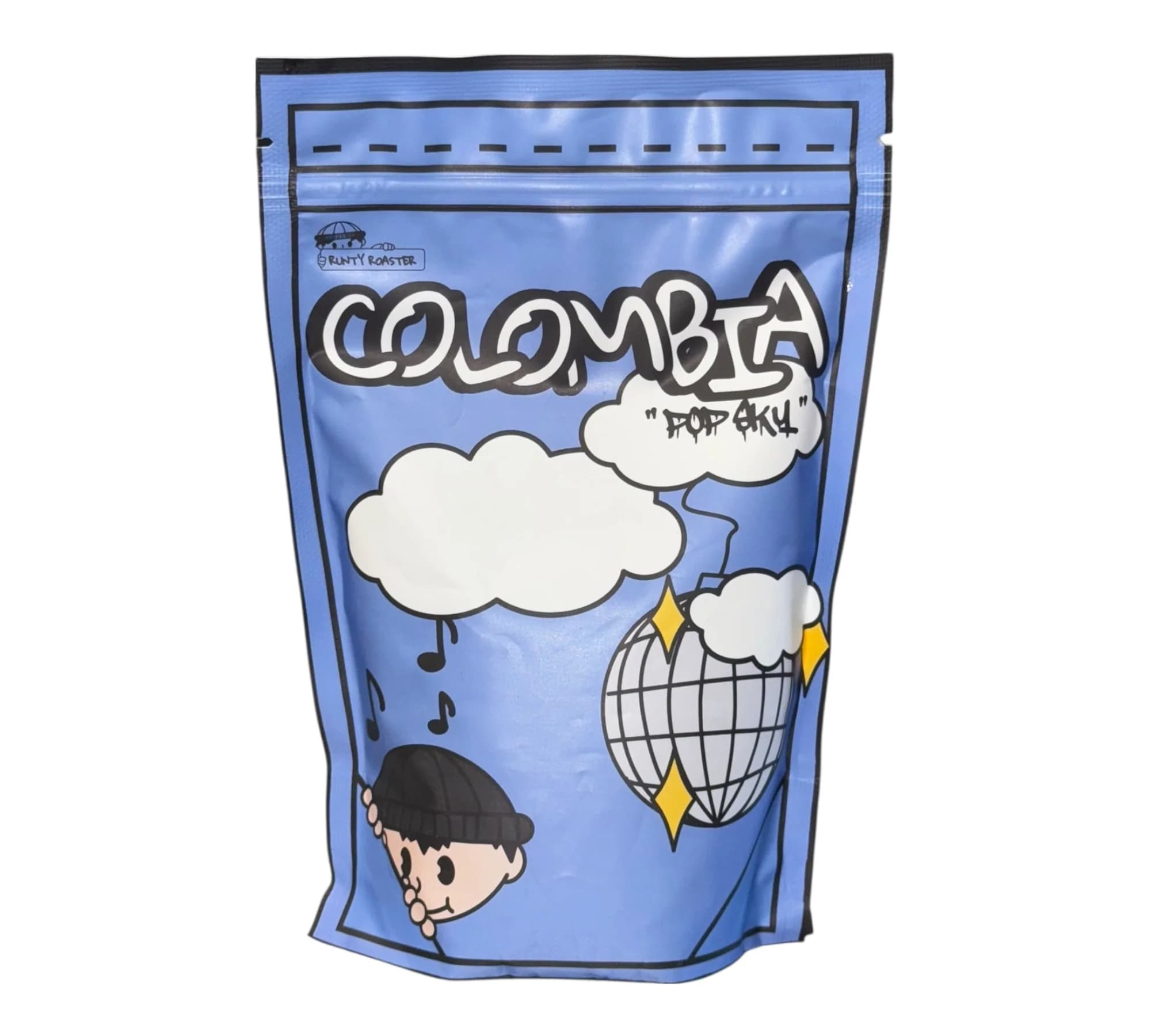 Kolumbia Pop Sky - kawa od RUNTY ROASTER, Kolumbia
