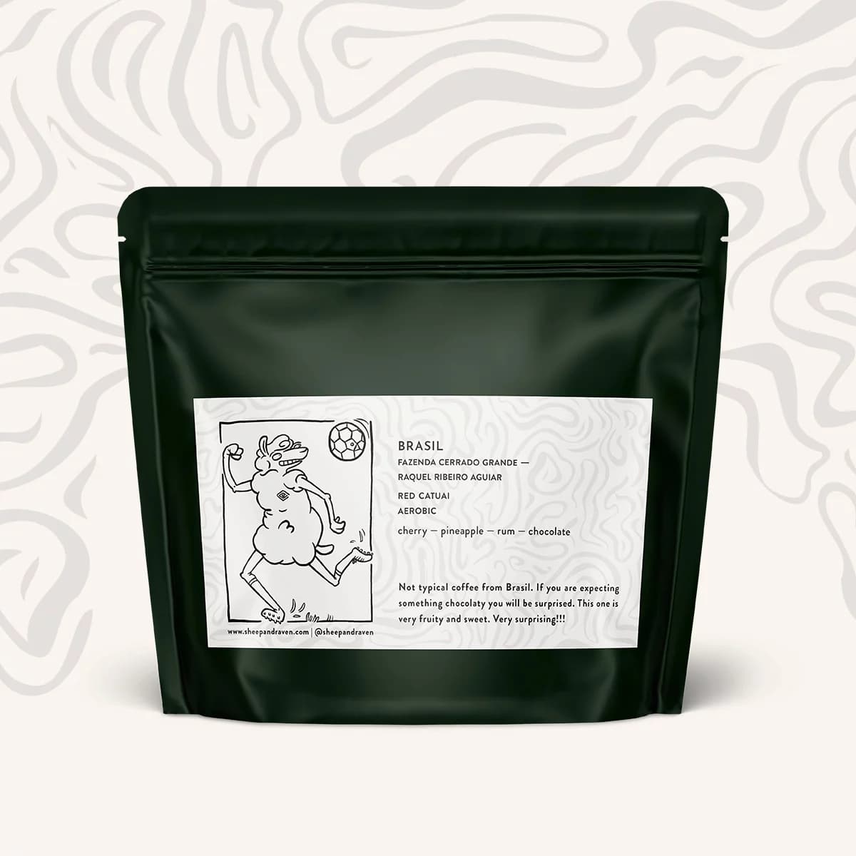 Brasil Fazenda Cerrado Grande - kawa od Sheep and Raven, Brazylia