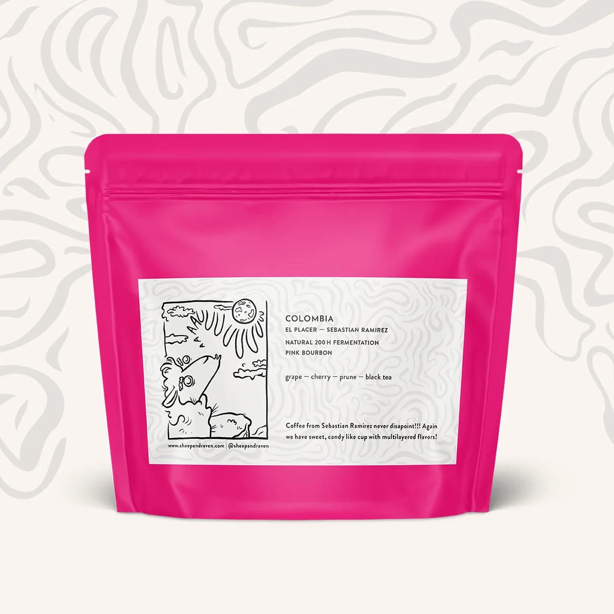 COLOMBIA EL PLACER MIDNIGHT BLOOM - kawa od Sheep and Raven, Honduras