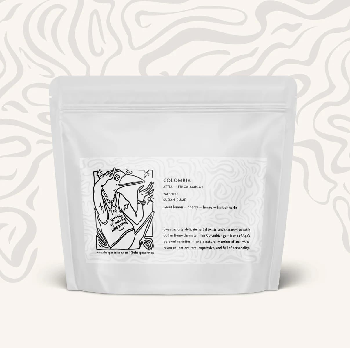 COLOMBIA SUDAN RUME AMIGOS - kawa od Sheep and Raven, Kolumbia