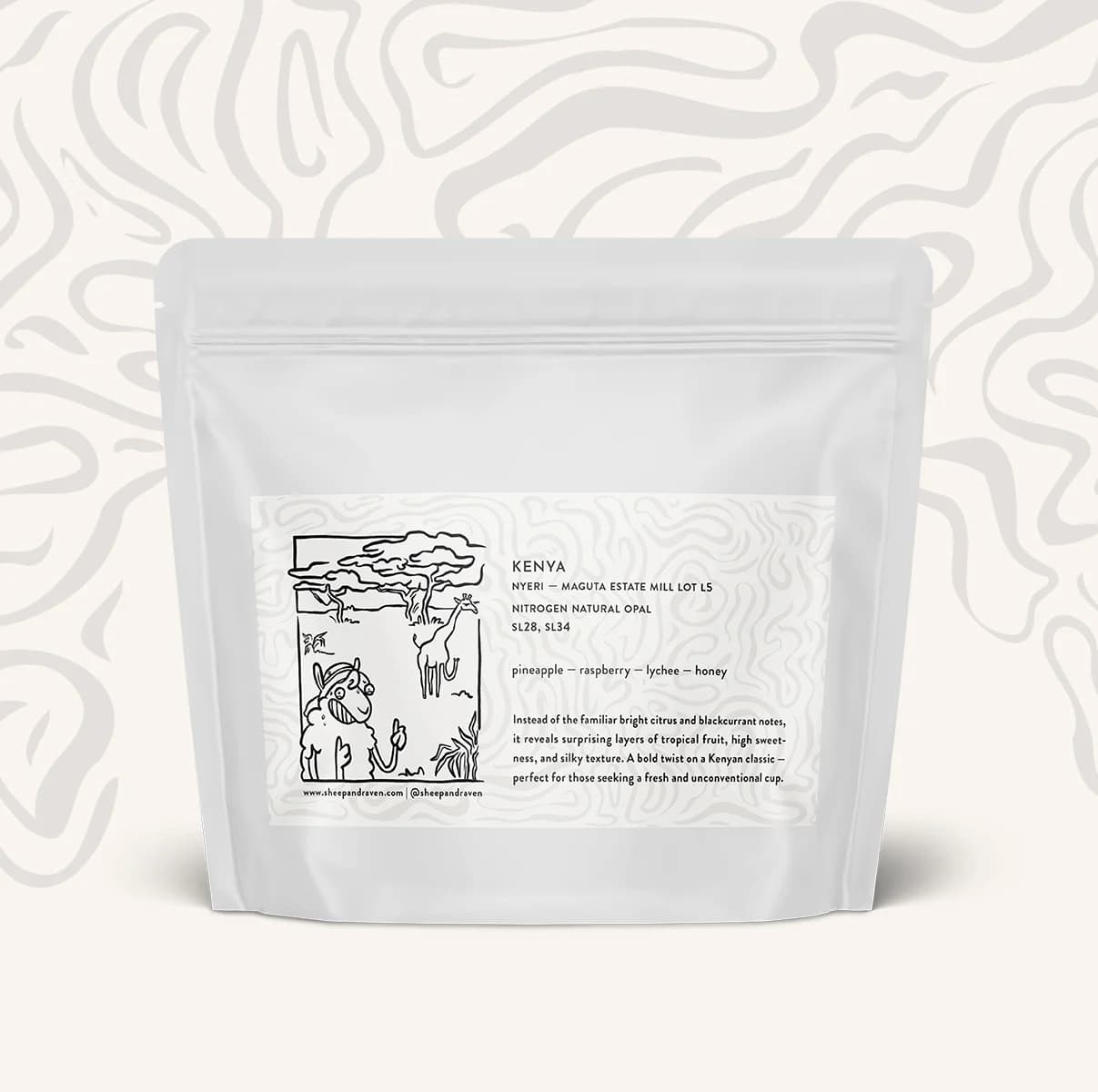KENYA MAGUTA NITROGEN OPAL - kawa od Sheep and Raven, Kenia