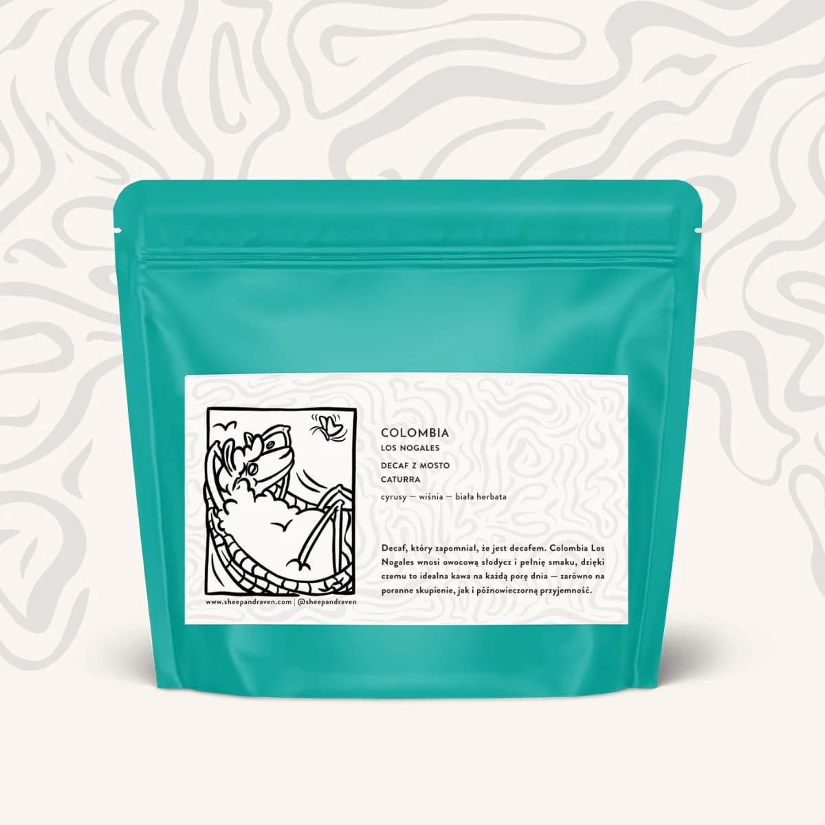KOLUMBIA LOS NOGALES DECAF PRZELEW - kawa od Sheep and Raven, Kolumbia
