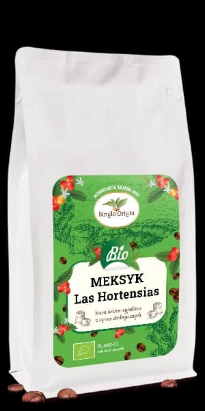 BIO: Meksyk Las Hortensias - 100% ekologiczna arabika z Meksyku - kawa od Single Origin, Meksyk