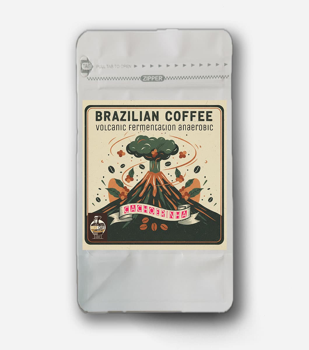 Brazil Cachoerinha volcanic fermentation - kawa od Euro Cafe, Brazylia
