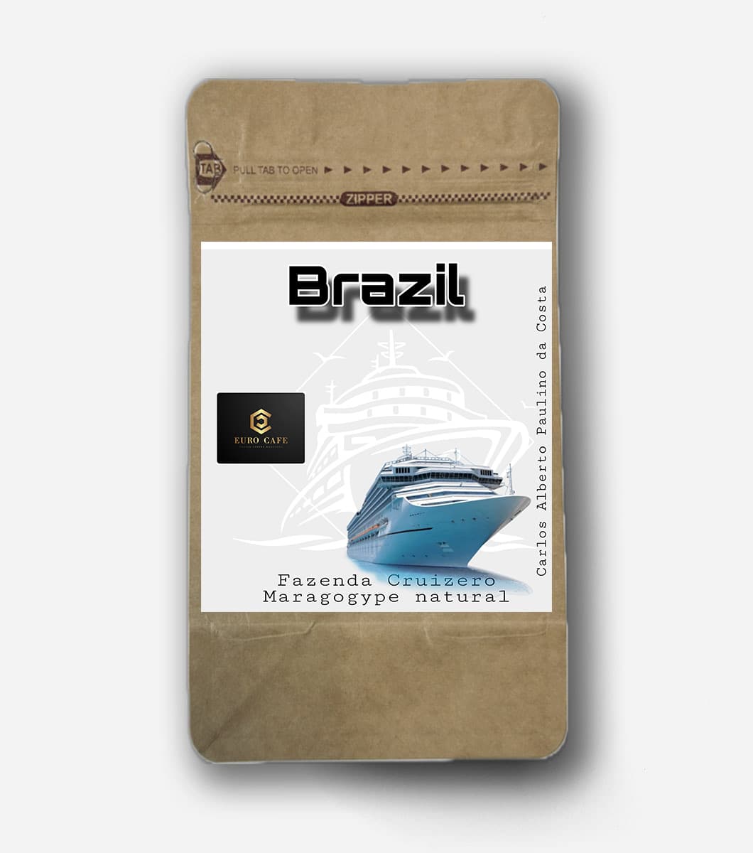 Brazil Fazenda Cruzeiro Maragogype microlot - kawa od Euro Cafe, Brazylia