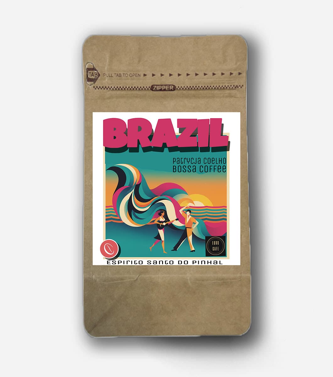 Brazil Santo Antonio Patricia Coelho - kawa od Euro Cafe, Brazylia