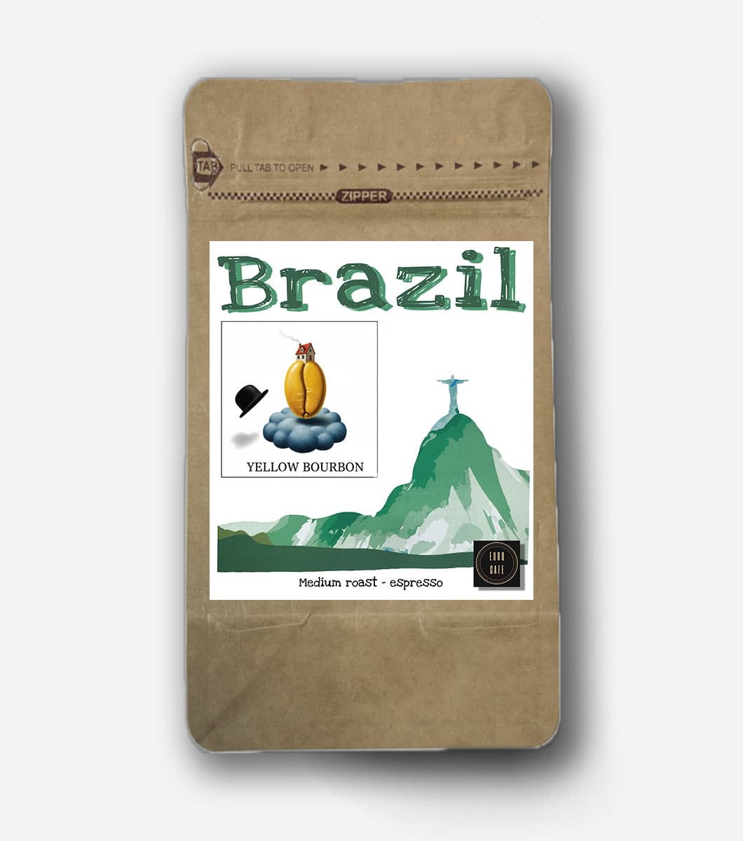 Brazil Yellow Bourbon - kawa od Euro Cafe, Brazylia