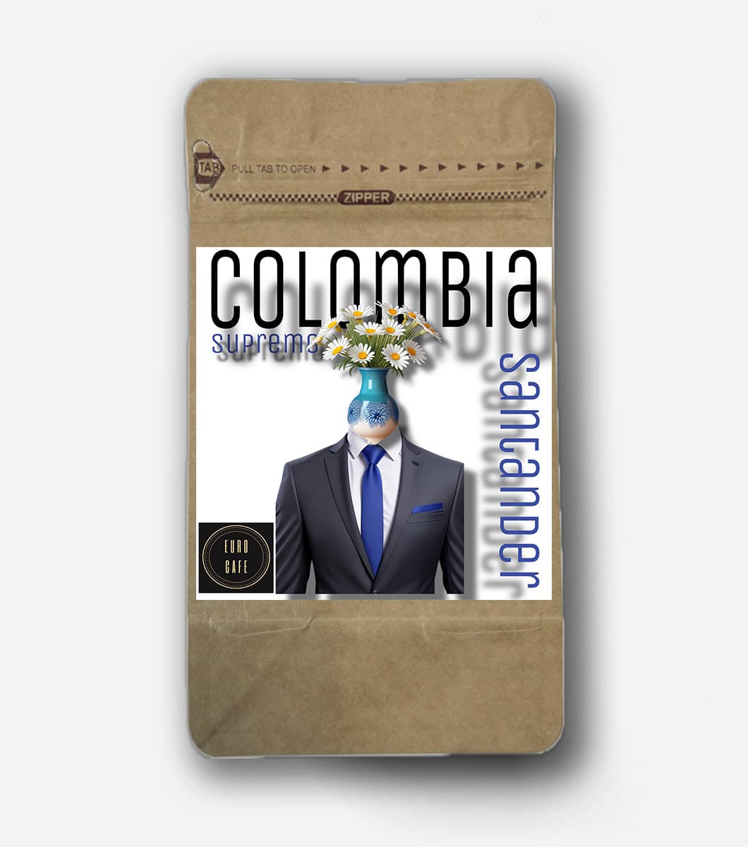 Colombia Supremo Santander - kawa od Euro Cafe, Kolumbia