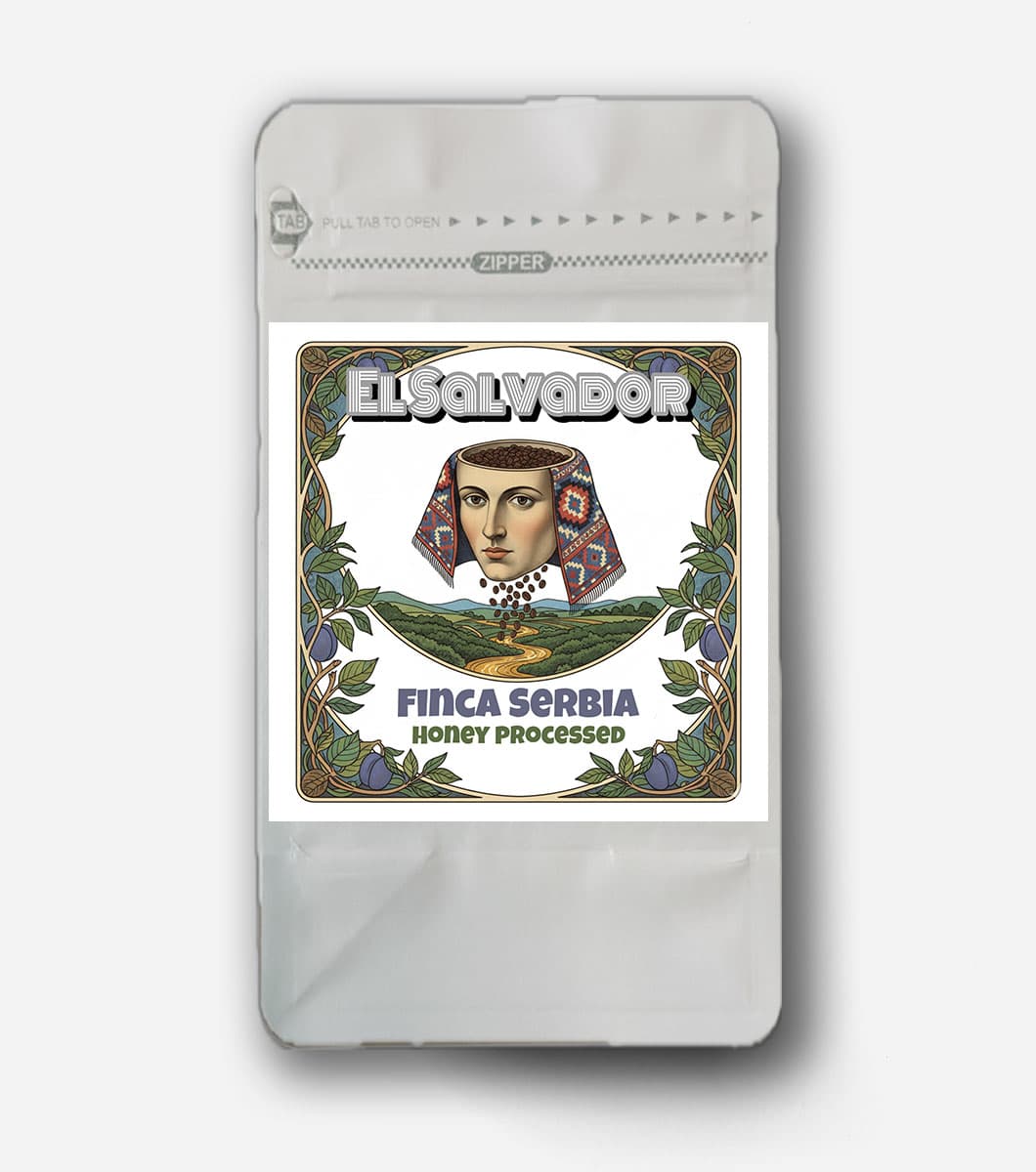 El Salvador Finca Serbia honey - kawa od Euro Cafe, Salwador