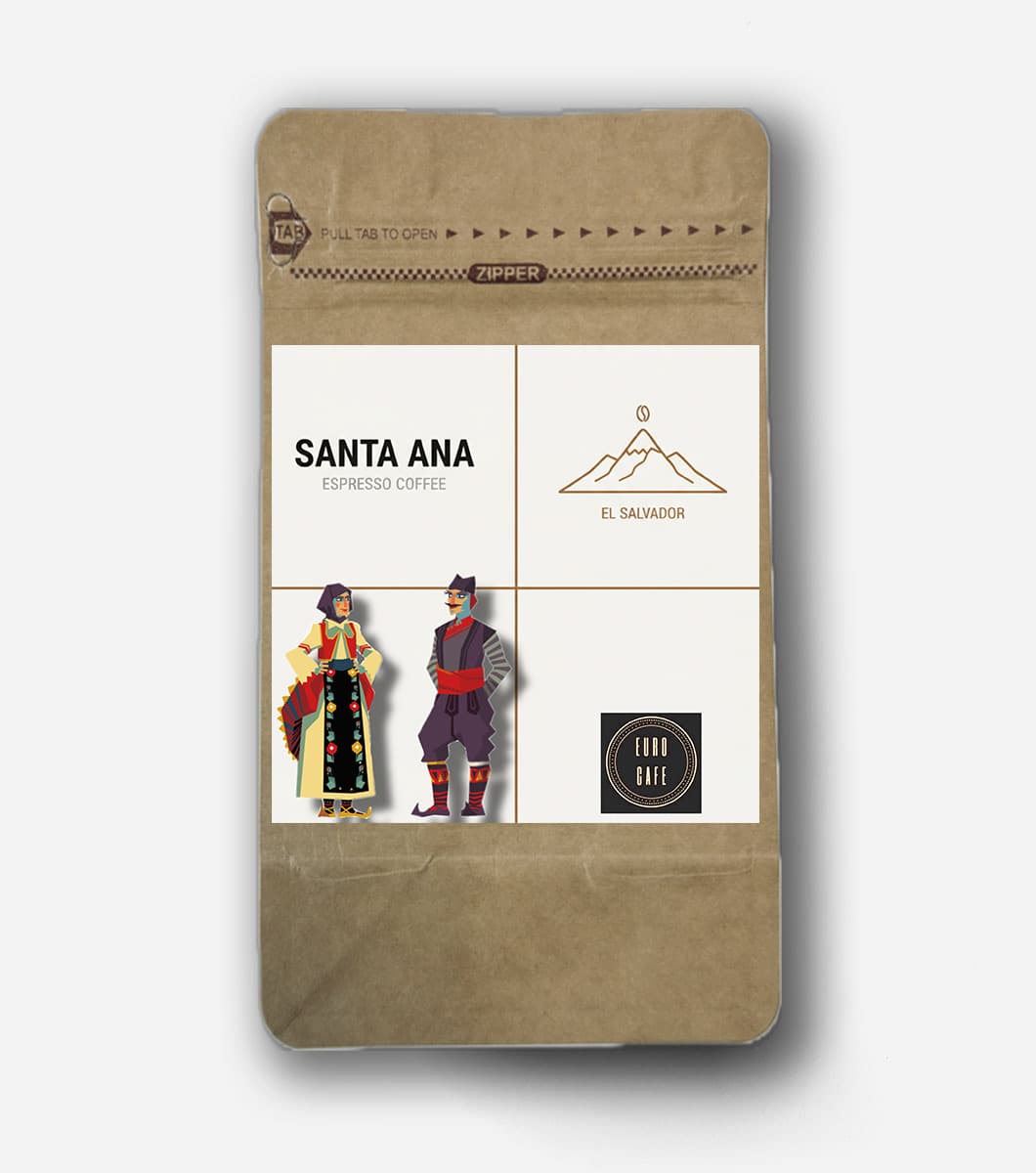 El Salvador Santa Ana - kawa od Euro Cafe, Salwador