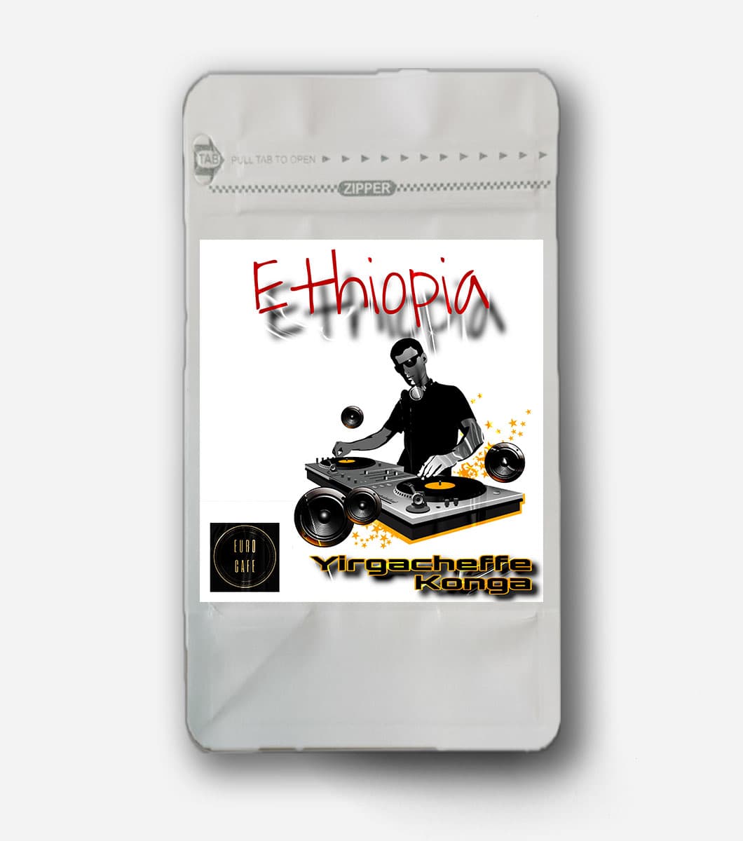 Ethiopia Yirgacheffe Konga - kawa od Euro Cafe, Etiopia