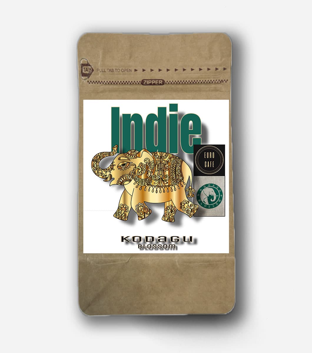 Indie Kodagu Blossom ROBUSTA PB - kawa od Euro Cafe, Indie
