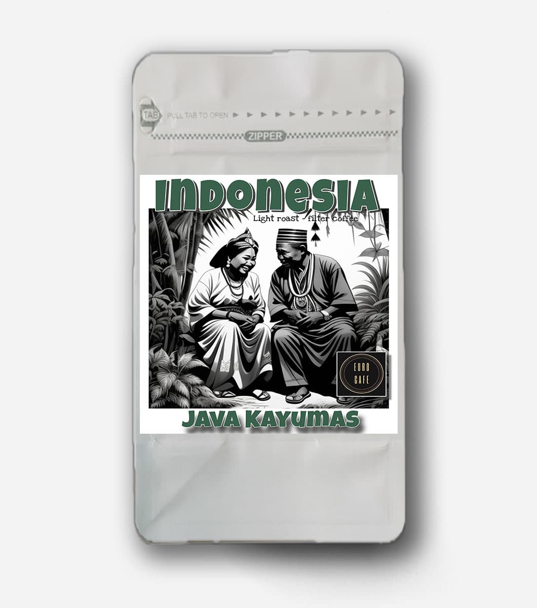 Indonesia Java Kayumas - kawa od Euro Cafe, Indonezja