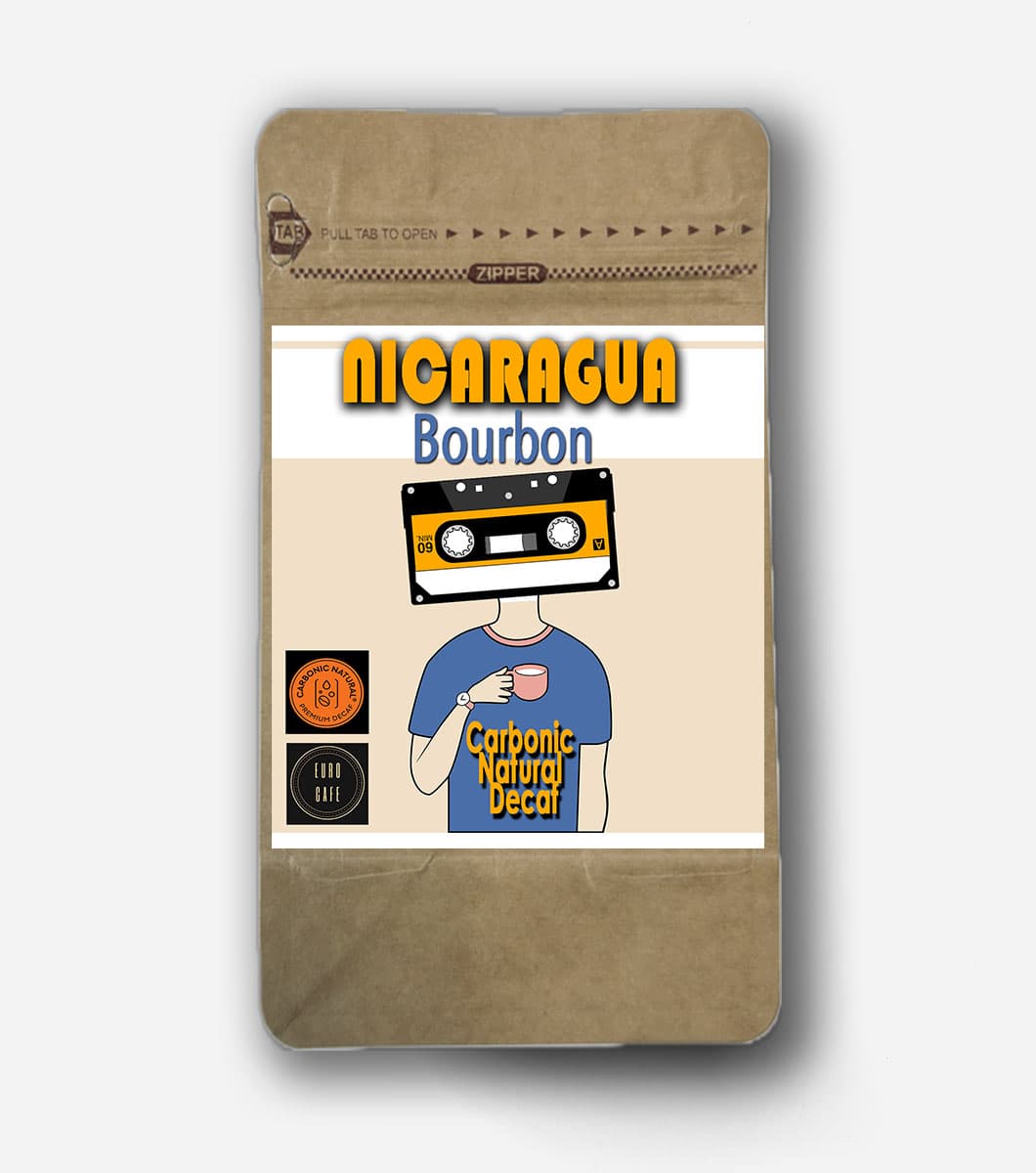 Nicaragua Bourbon Carbonic Decaf – BEZKOFEINOWA - kawa od Euro Cafe, Nikaragua