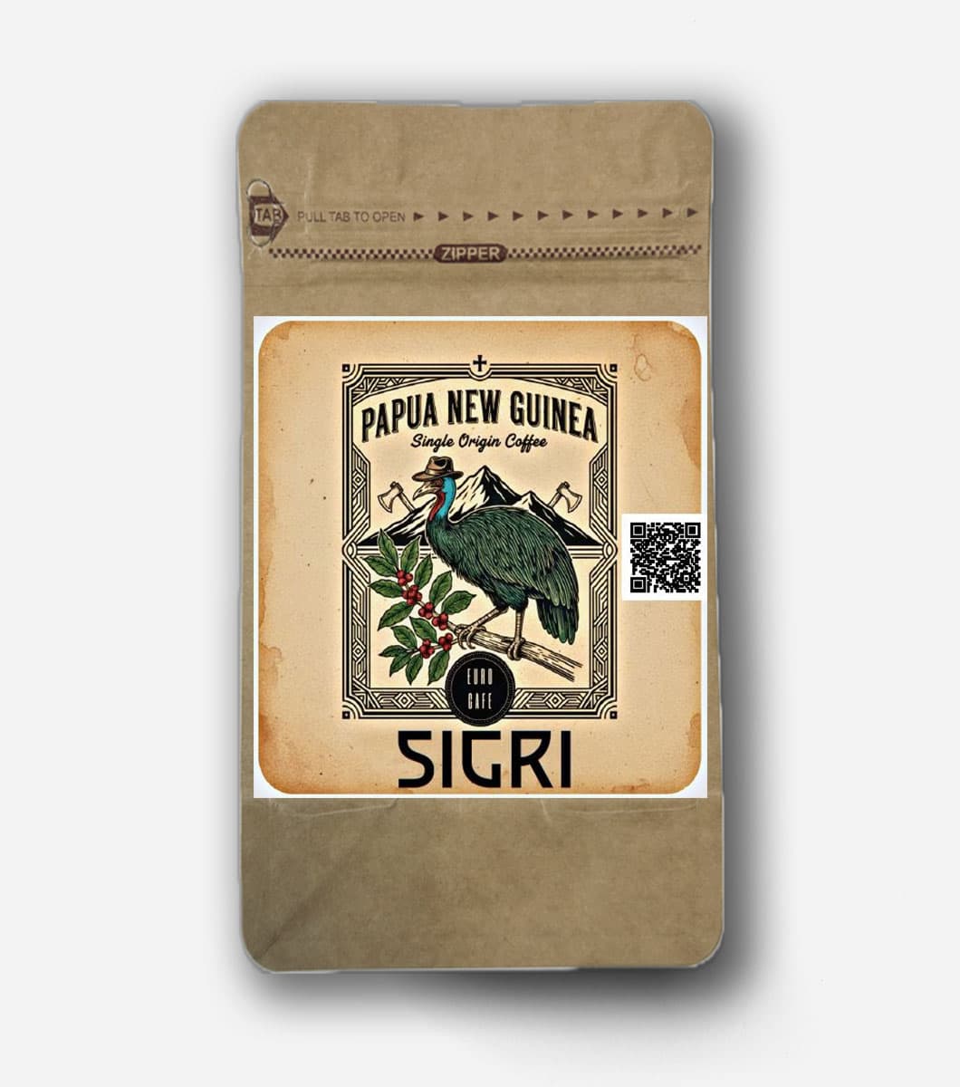 Papua & New Guinea Sigri - kawa od Euro Cafe, Papua