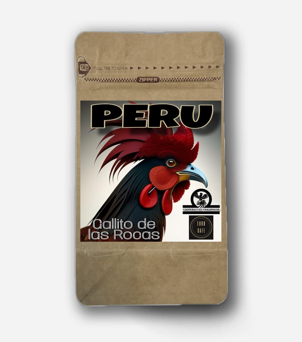 Peru Gallito de las Rocas - kawa od Euro Cafe, Peru