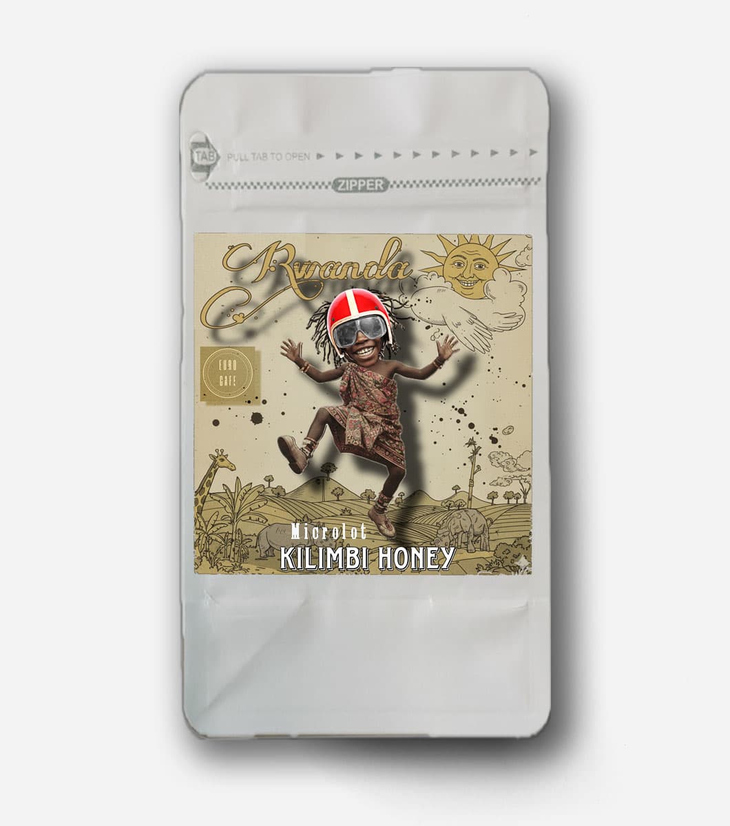Rwanda Kilimbi honey microlot - kawa od Euro Cafe, Rwanda