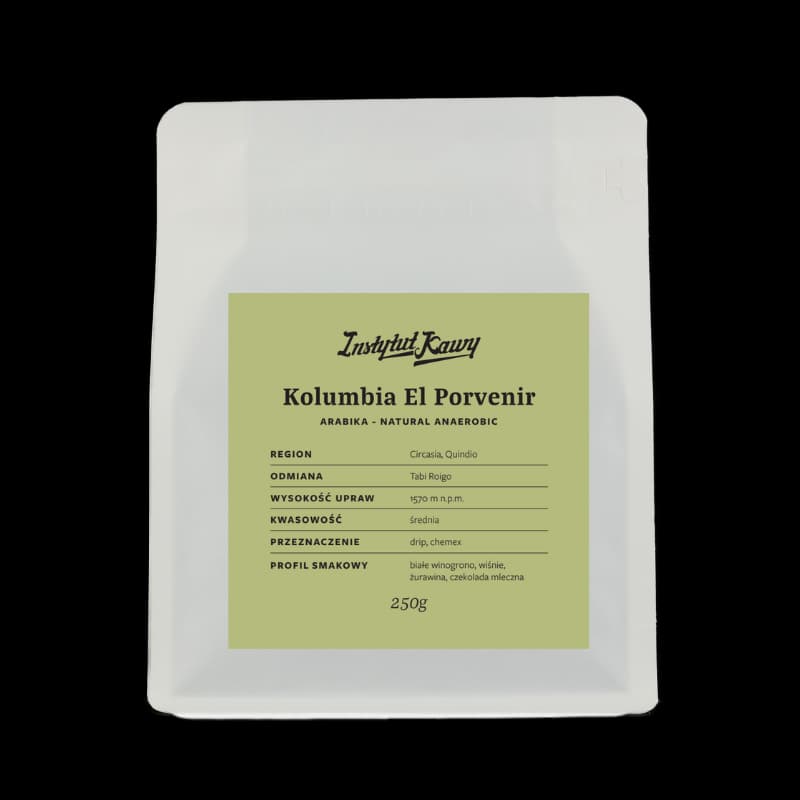 KOLUMBIA EL PORVENIR - kawa od INSTYTUT KAWY, Kolumbia