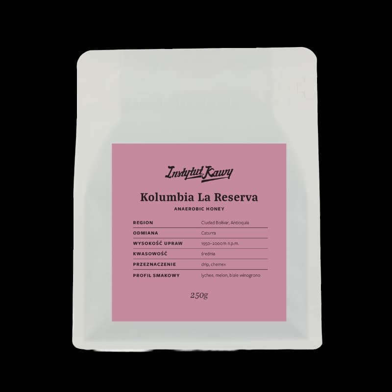 KOLUMBIA LA RESERVA - kawa od INSTYTUT KAWY, Kolumbia