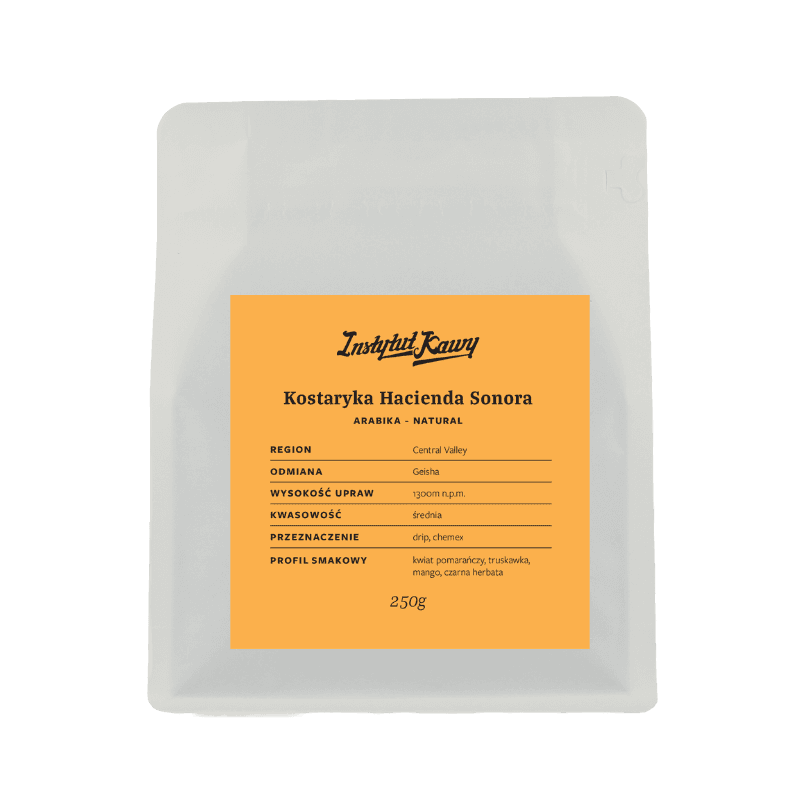 KOSTARYKA HACIENDA SONORA – GEISHA - kawa od INSTYTUT KAWY, Kostaryka