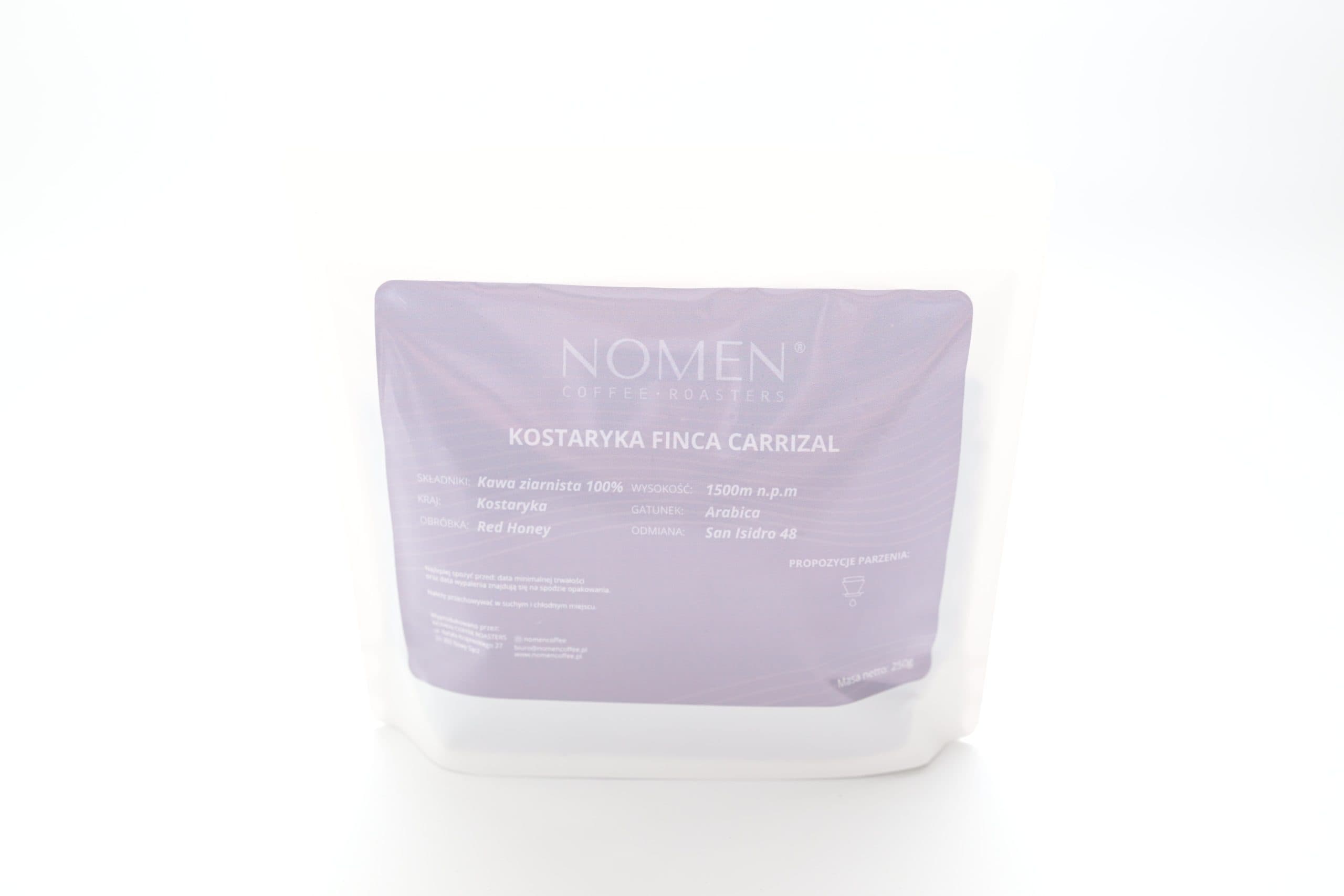 Kostaryka Finca Carrizal Arabica przelew - kawa od NOMEN, Kostaryka