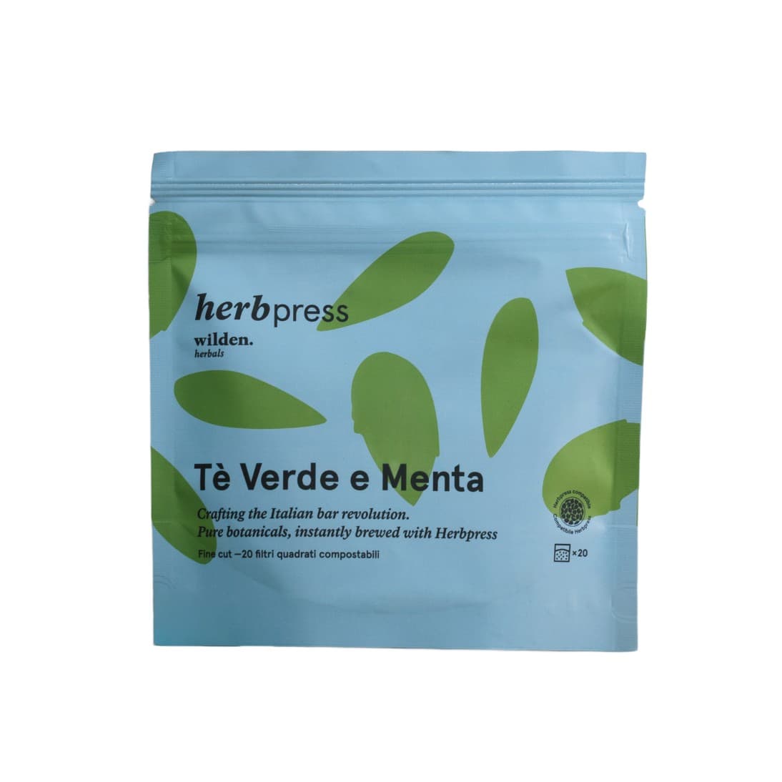Mieszanka TE VERDE E MENTA herbpress Wilden Herbals 20 szt w SoftPack - kawa od NOMEN