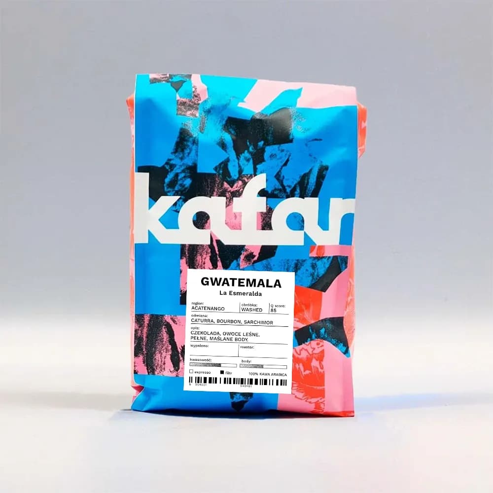 GWATEMALA LA ESMERALDA - kawa od Kafar Palarnia Kawy, Gwatemala