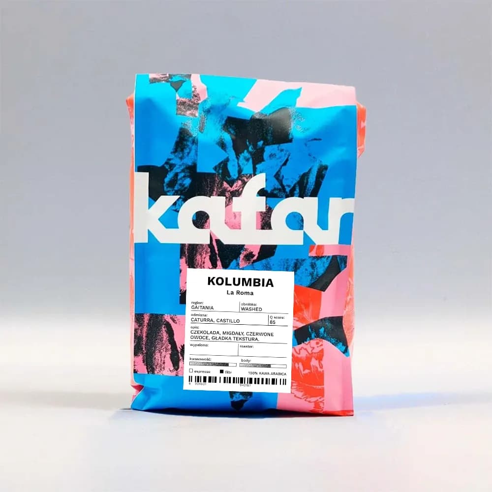 KOLUMBIA LA ROMA - kawa od Kafar Palarnia Kawy, Kolumbia