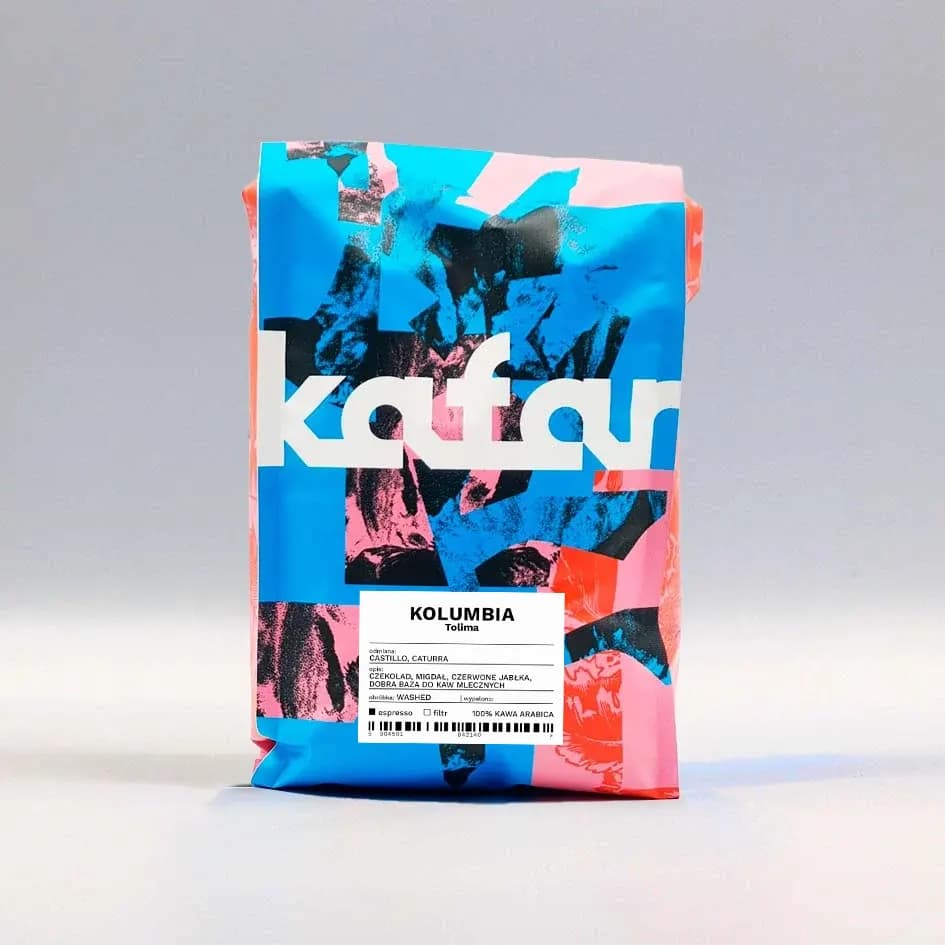 KOLUMBIA TOLIMA - kawa od Kafar Palarnia Kawy, Kolumbia
