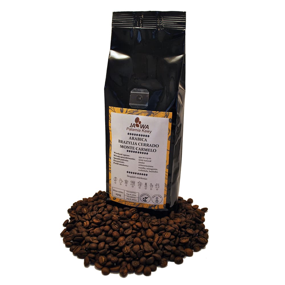 Brazylia Cerrado Monte Carmelo - kawa od Palarnia Kawy Jawa, Brazylia