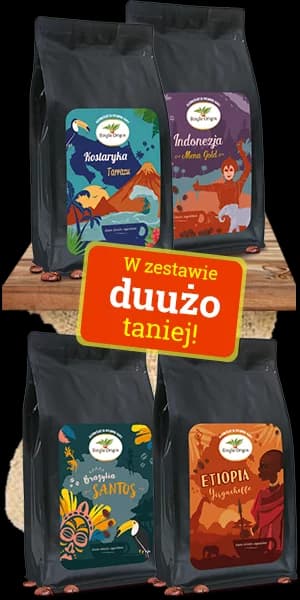 4 klasyczne kawy z 4 kontynentów - kawa od Single Origin, Brazylia