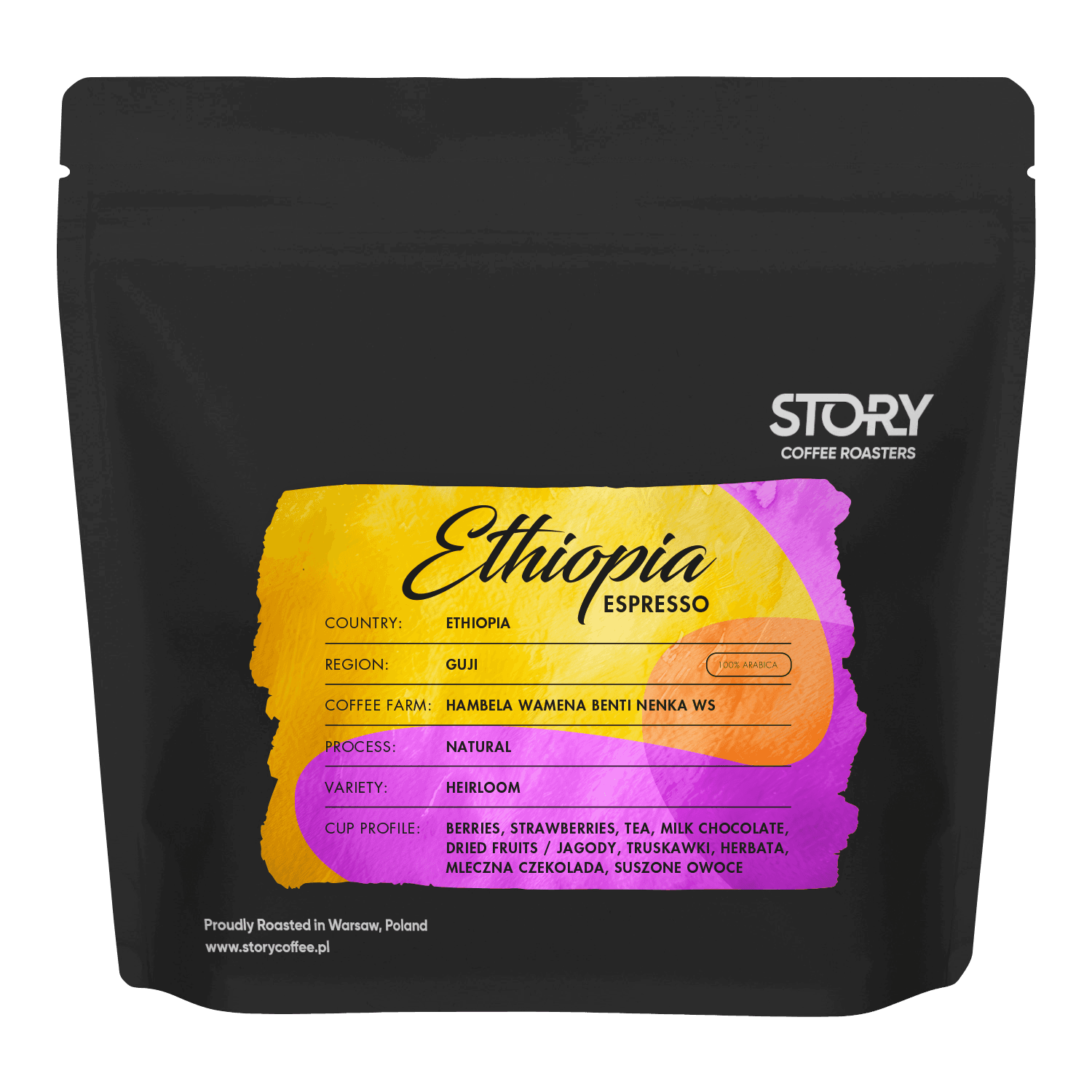 Ethiopia Guji – Świeżo Palona Story Roasters - kawa od STORY COFFEE ROASTERS, Etiopia