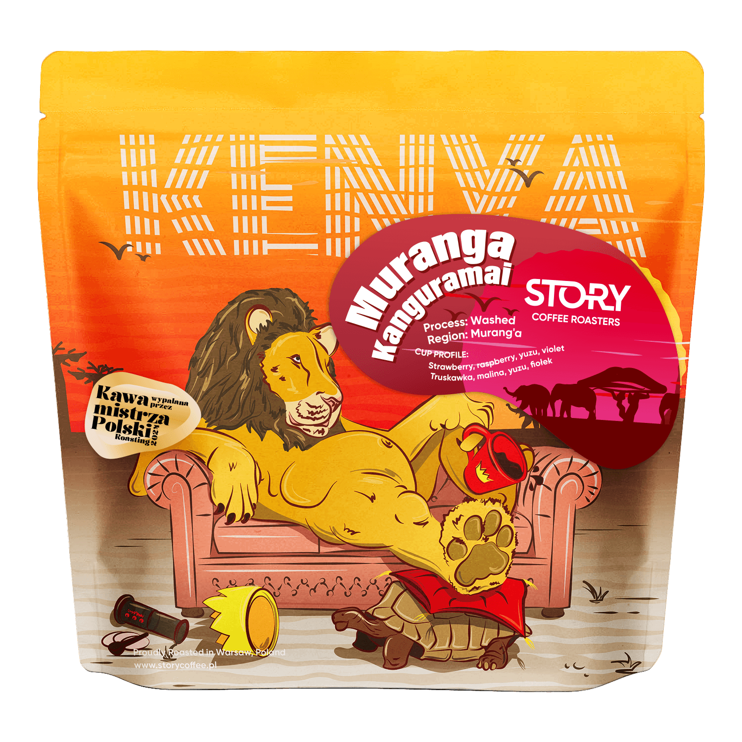 Kenya Kanguramai AA – świeżo palona Story Roasters - kawa od STORY COFFEE ROASTERS, Kenia