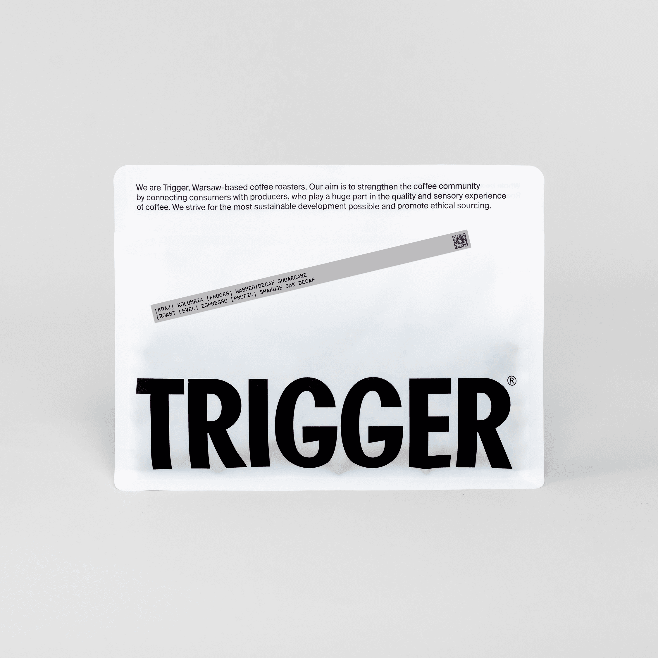 Colombia decaf It tastes like decaf - kawa od Trigger Roastery, Kolumbia